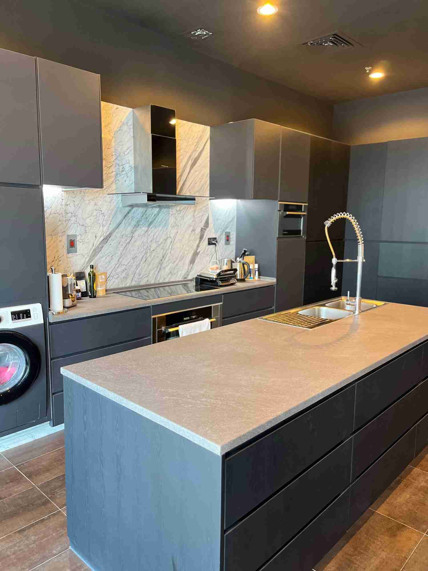 after wrapping kitchen image