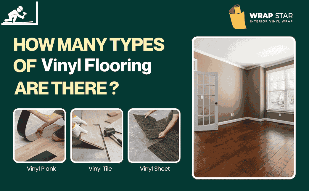 How many types of vinyl florring are there.