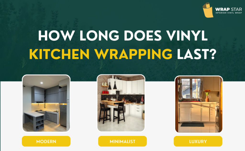 How Long Does Vinyl Kitchen Wrapping Last?