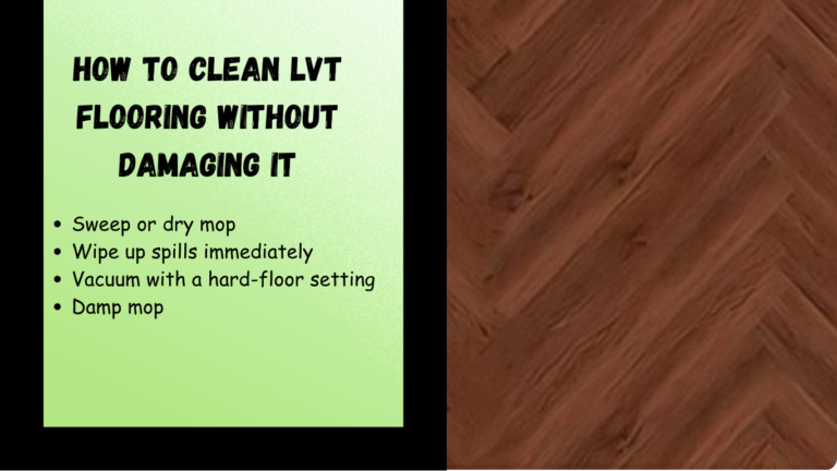 Learn how to clean LVT flooring the right way.