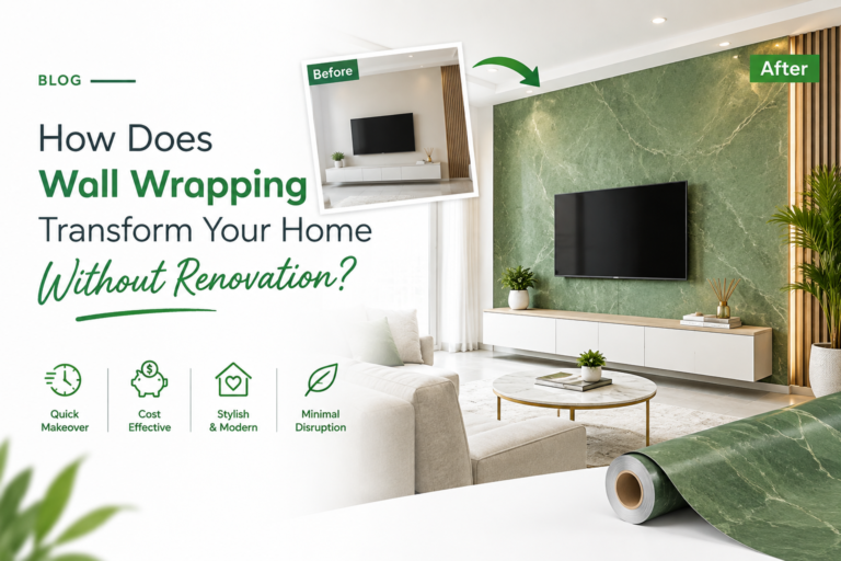 How Does Wall Wrapping Transform Your Home Without Renovation