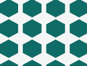 hexagon wrap effect