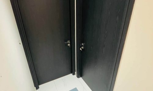 Black Door vinyl Wrap done by professional Wrap Star Experts